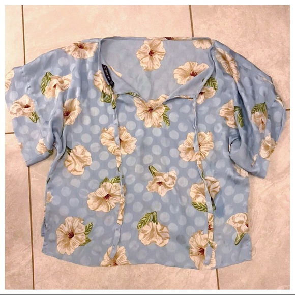 Floral blouse - Picture 3 of 4